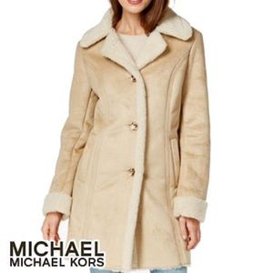 MUST GO!!Michael Kors Sherling Coat